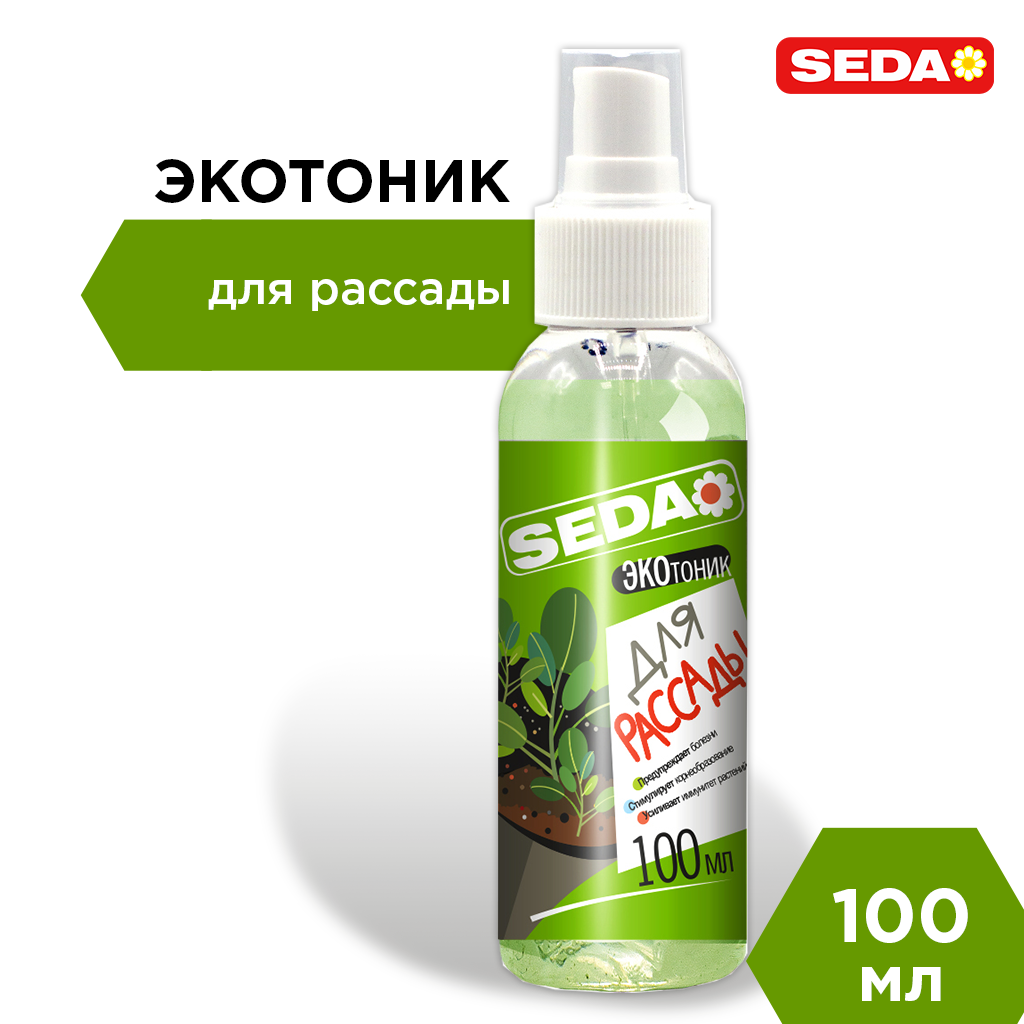 картинка ЭКОтоник для рассады SEDA 100 мл