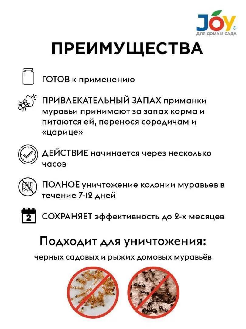 картинка Приманка от муравьёв FLY, 20 г