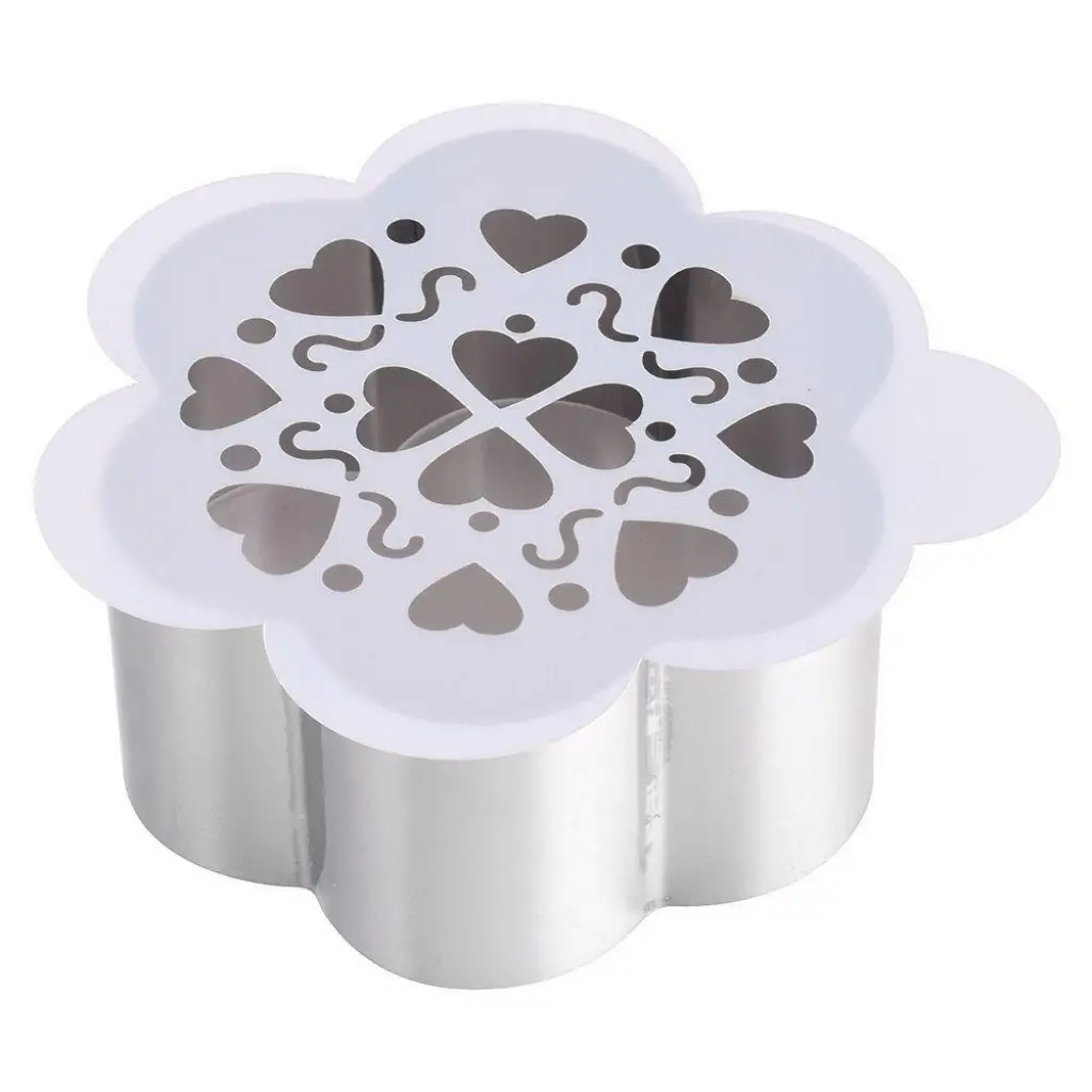 картинка Кулинарная форма "Цветок", 3 трафарета